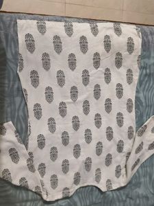 White  Short Kurta
