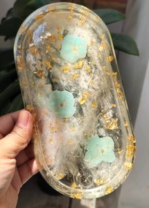Handmade Pastel Hydrangea Trinket Tray