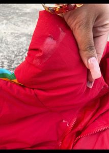 Y2K thermal Red Puffer Jacket