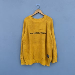 Vintage Mustard Knit Sweater
