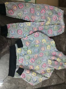 Cute Girls' Fleece Pajama Set