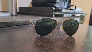 Ray-Ban Original Aviator Gold-Green Sunglass with