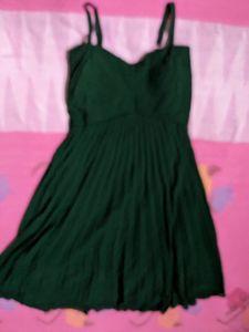 Bottle Green Dress
