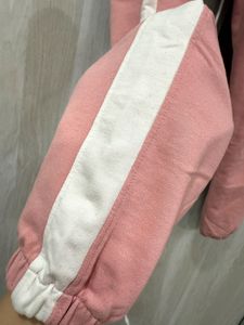 Pink Side Stripe Joggers