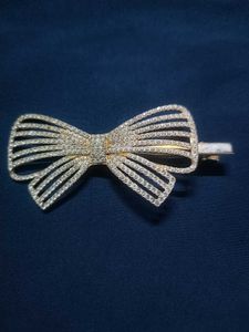 Set of 5 Sparkly Bow Hair Clips
