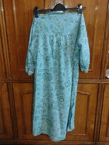Beautiful Blue Floral Kurta Set