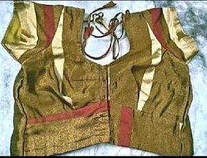 Gold silk Blouse