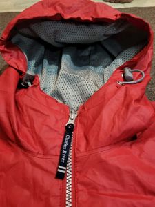 Red Hooded Jacket