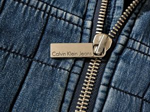 Original Calvin Klein Denim Quilted Jacket