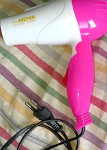 New NOVA 1000W Foldable Hair Dryer
