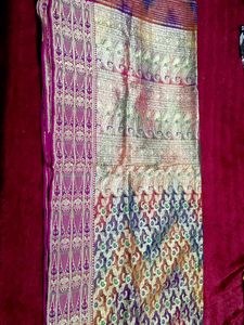 Pure Banarasi-Style Multi-Shade Zari Saree