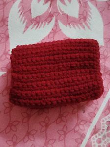 149.Handmade Crocheted wallet with Bow