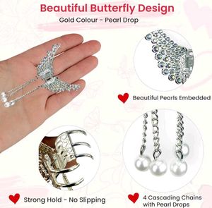 Elegant Rhinestone Hair Claw Clip
