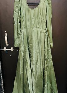 Anarkali full length suit with 3meter long chunni