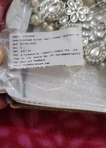 JEWELLERY SET SILVER COLOUR