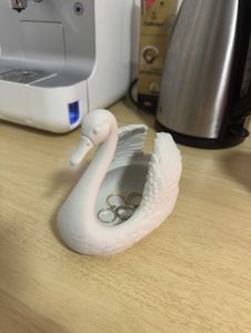 Swan Showpiece 3d printed