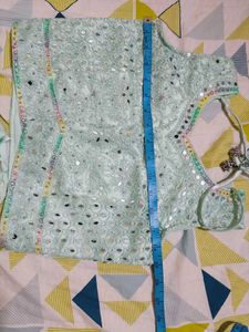Stunning Mint Green Lehenga Choli
