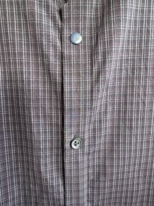 Men's Blue Checkered Long Sleeve Shirt