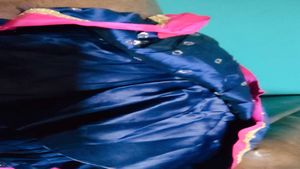 Functional Frock With Jaaree Booti and Beeds