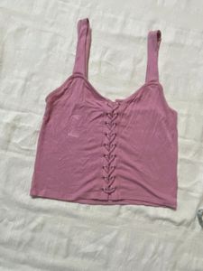 Forever 21 Womens Knit Crop Top