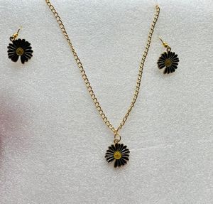 Kids Cham Earrings Necklace Set