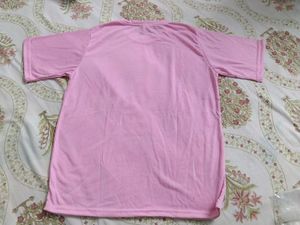 Cute Pink Cat Graphic T-Shirt