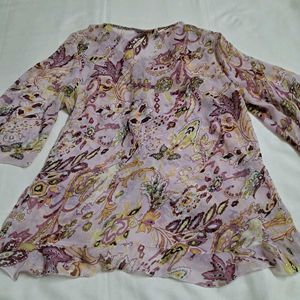 Y2k Vintage Forest Fairy Desi Chatpata Sheer Top