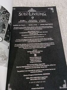 Solo Leveling Volume 9