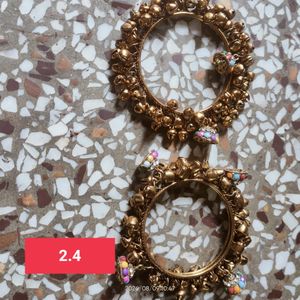 4 Pair Ghungroo Bangles
