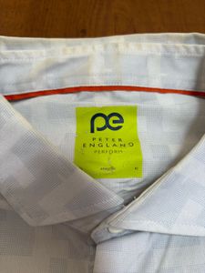Men's White  Full Sleeve Shirt