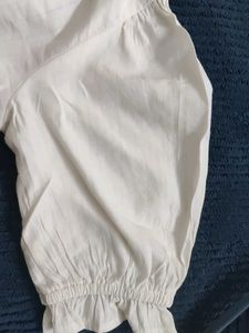 Cute White Broderie Anglaise Blouse