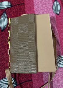 nude Stylish Sling Bag for Women | Pre-Loved