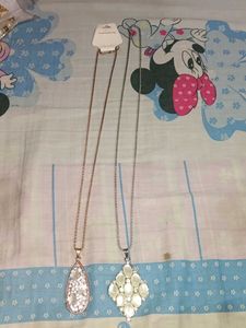 Two Elegant Pendant Necklaces