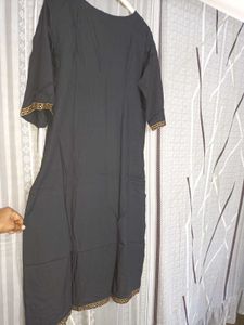 Chic Floral Print Kurta