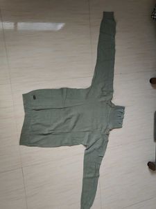 Green Turtleneck Sweater
