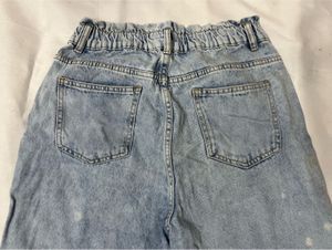 Zudio Acid Wash Cropped Jeans