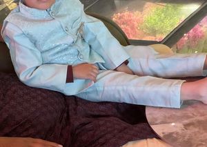 Boys' Traditional Sherwani Set