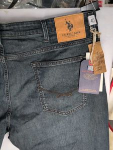 U.S. POLO ASSN.Henry Cropped Fit Blue Jeans