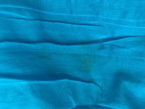 Blue &amp; Pink Saree Without Blouse
