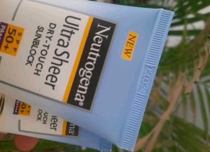 Neutrogena Ultra Sheer Sunblock SPF 50+