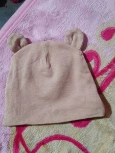 Cute Black Bear Baby Hat