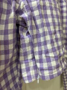 Gingham Cut-Out Cropped Top