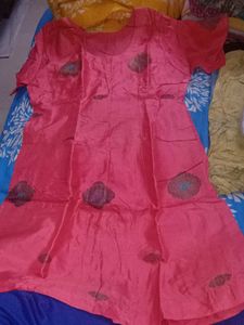 Elegant Banarasi Kurta Set with Embroidery
