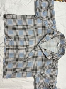 Classic Plaid Button-Up Shirt