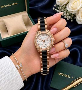 Michael Kors Rose Gold &amp; Pink Watch