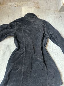 Black Corduroy Blazer Jacket- S