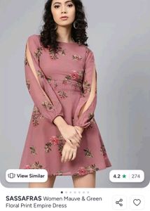 Floral Mini summer dress