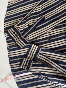 Striped Button-Up Shirt