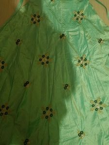 silk ethnic gown