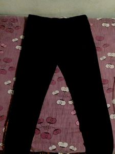 Teamspirit Black Track Pant